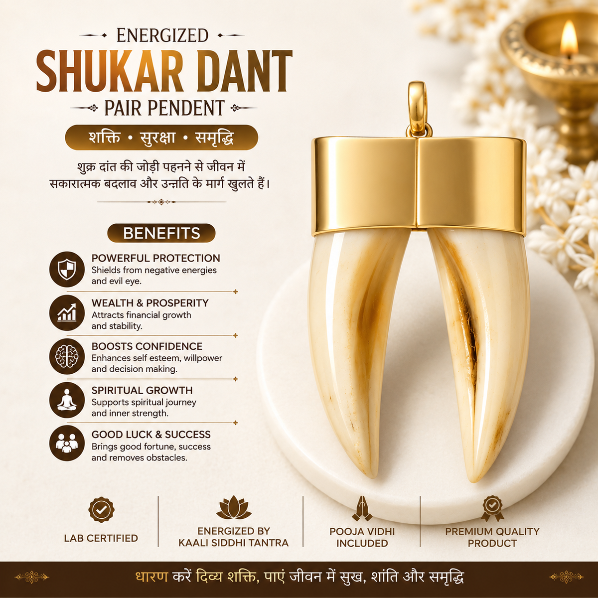 Original Shukar Dant Energized 4-5 cm