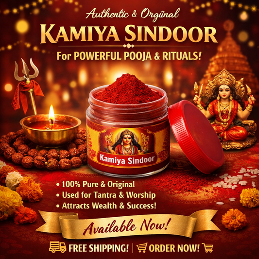 Original Kamiya Sindoor Or Kamakshya Sindoor from Kamakshya Temple In Tilak Form