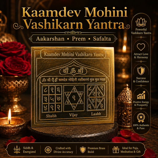 Kaamdev Mohini Vashikaran Yantra - सम्मोहन वशीकरण यन्त्र