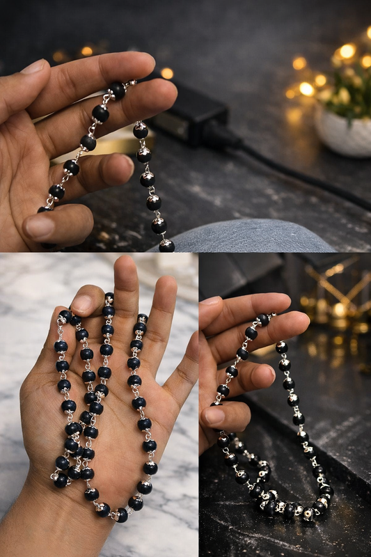 Karungli Maala – Attract Wealth, Power &amp; Success Naturally With Silver Capping
