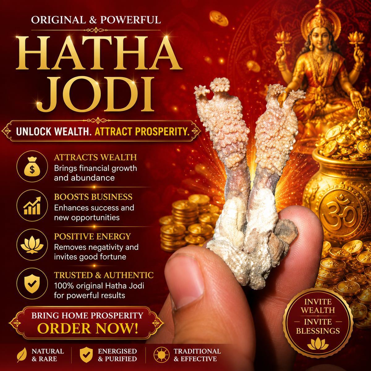 Original  Shankar Hatha Jodi – Used in Tantra & Vedic Rituals