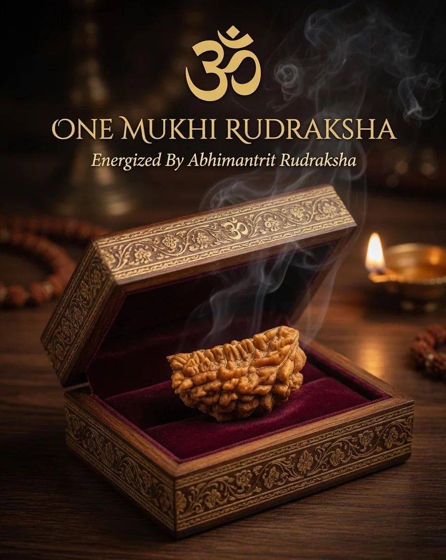 1 MUKHI RUDRAKSHA CERTIFIED