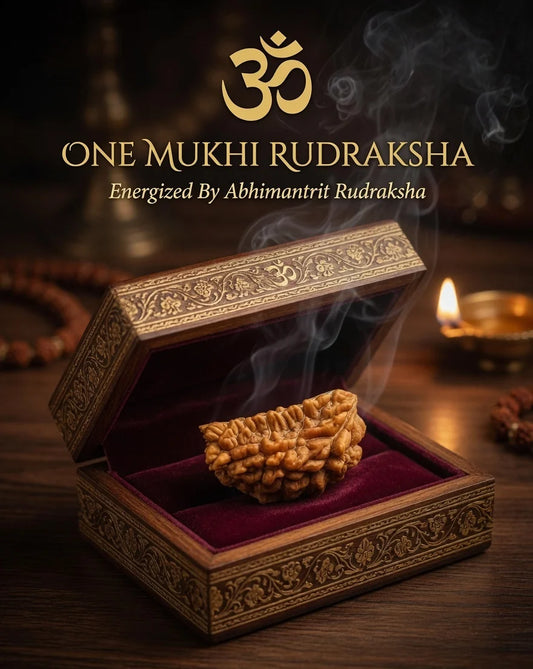 1 MUKHI RUDRAKSHA CERTIFIED