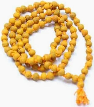 🟡 Maa Baglamukhi Yantra + Haldi Maala Combo